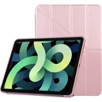 Mobigear Origami Bookcase voor Apple iPad Air 5 (2022) - Roségoud