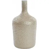 Light & Living Light&living Vaas Ø16x29 cm MOLUSI glas crème-goud
