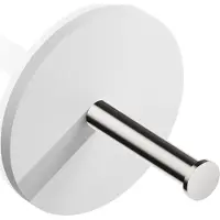 DECOR WALTHER WC Rolhouder Stone 1 Mat Wit Mat RVS