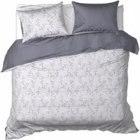 De Witte Lietaer Dekbedovertrek Posy Lavender Satijn-200 x 200 / 220 cm | 2-Persoons