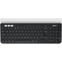 Logitech K780 Multi-Device Wireless Keyboard toetsenbord RF-draadloos + Bluetooth QWERTY Italiaans Grijs, Wit