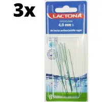 Lactona Ragers EasyClean S 4.0mm Groen - 3 x 8 stuks - Voordeelverpakking