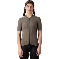 ALÉ Color Block Women's Short Sleeve Jersey Olive Green || Maat: M
