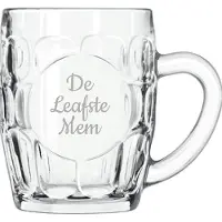 Libbey Gegraveerde Bierpul 55cl De Leafste Mem