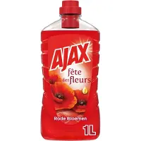 Ajax 8x Allesreiniger Fete De Fleur Rode Bloemen 1 Liter