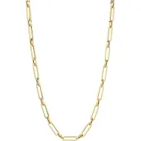 Blush 14 karaats geelgouden collier