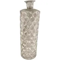 Doabuy Vaas zilverkleurig 57 cm