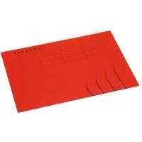 Jalema Secolor inlegmap met lijnbedrukking rood A4 landscape (25 stuks)