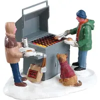 Lemax Kerstfiguur Grillin' & chillin'