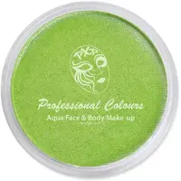 Pxp waterschmink metallic lime groen 10gr (metallic lemon groen)