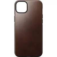 Nomad Achterflap Modern Leer Horween iPhone 14 Plus Bruin (iPhone 14 Plus), Smartphonehoes, Bruin
