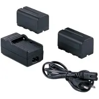 Falcon Eyes 2x Accu NP-F750 + Acculader SP-CHG