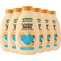 Garnier Loving Blends Rijke Argan shampoo voor zeer droog haar - 6 x 300 ml - voordeelverpakking