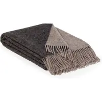 Most - Plaid Onyx - Nieuw-Zeelandse wol - 130 x 190 cm - grijs