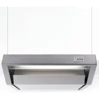 NOVY 736 onderbouw afzuigkap rvs (roestvrijstaal), 60 cm. breed zuinig energieklasse D