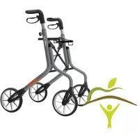 Adhome Let's Move Rollator Trust Care Grijs