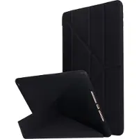 Mobigear Origami Bookcase voor Apple iPad 7 (2019) - Zwart