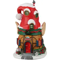 Lemax Santa's Wonderland Kersthuisje No. 1 Elf Lane (elfen Huisje) 21,9 X 17,7 X 24,6 Cm