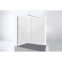 Best design Inloopdouche Dalis Moya 60x200cm 8mm Nano Glas Gunmetal