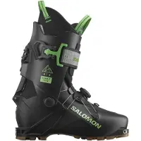 Salomon Mtn Summit Pure Skischoen Black/Pastel Neon Green 1/Rainy Day 26/26,5 | Maat: 26/26.5