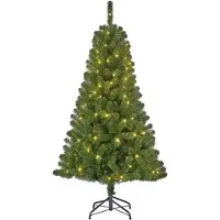 Black Box Kunst kerstboom Charlton - - met Kerstverlichting - 340 tips - 155 cm