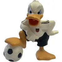 BULLYLAND Disney - Donald Duck als voetballer met Duits tenue (+/-5 cm) - Merk : .