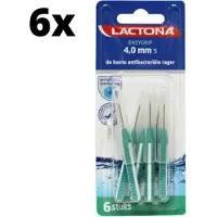 Lactona Ragers EasyGrip Recht S 4mm Groen - 6 x 6 stuks - Voordeelverpakking