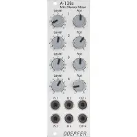 Doepfer A-138s Mini Stereo Mixer - Mixer modular synthesizer