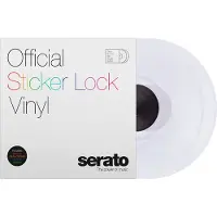 Serato Sticker Lock Vinyl DVS/Timecode Transparent