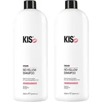 Kis - Care - No-Yellow Shampoo - 2x 1000 ml