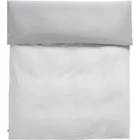 HAY Dekbedovertrek Duo Grey Katoen-140 x 200 / 220 cm | 1-Persoons