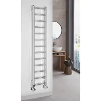 Sapho Metro Light radiator chroom 30x150cm 300W