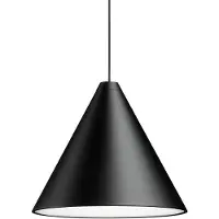 Flos String Light Cone hanglamp Zwart, 22 m kabel