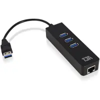 ACT USB Hub 3.2 met 3 USB-A poorten en ethernet