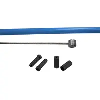Cube Universal Sport Remkabel Set, blauw/zwart 2020 Remkabels & Covers