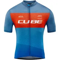 Cube Teamline Cmpt Korte Mouw Wielertrui