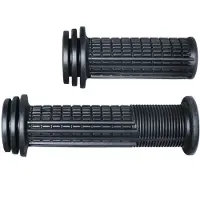 Cube Natural Fit Kids Handvatten met Bumper en Gripshift, zwart Ø19mm 2023 Handvatten