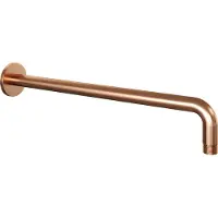 Brauer Copper Edition gebogen wandarm koper geborsteld PVD
