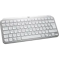 Logitech MX Keys Mini - Toetsenbord - Verlicht - Bluetooth - QWERTY - Spaans - Lichtgrijs
