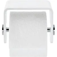 DECOR WALTHER WC Rolhouder Stone Met Smartphone Planchet Mat Wit Mat RVS