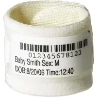 Zebra Comfy Cuff (LB2-BABY-P) 35 mm x 140 mm (100 stuks)