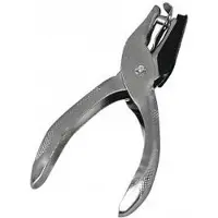 Rayher Hobby Materialen Gaatjestang voor riemen en papier - 4 mm - metaal - gaatjes knippen in leer - knutselen
