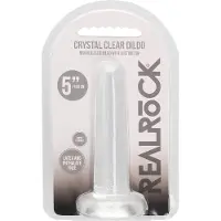 Realrock Niet Realistische Dildo 15.5 cm - Transparant