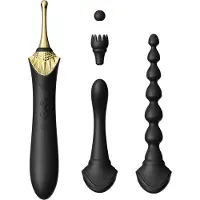 Zalo - Bess 2 - Clitoral Vibrator - Obsidian Black