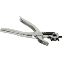 Benson Gaatjestang revolvertang tot 9 inch - Gaatjes maken in riemen