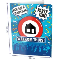 Paper Dreams Window Signs - Welkom Thuis Multi multi Karton
