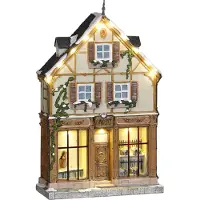 Luville Bakery battery operated l17xb7xh26,5cm Kerst