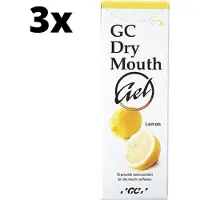 Gc Dry Mouth Gel Lemon - 3 x 35 ml - Voordeelverpakking