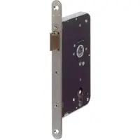 Assa Abloy 2465 Loopslot | DM70mm | krukgat 8mm | voorplaat RVS 20x235mm afgerond | DR 1+3/2+4 - 7262094