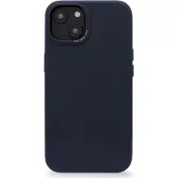 Decoded Leren MagSafe iPhone 14 Plus Hoesje Blauw